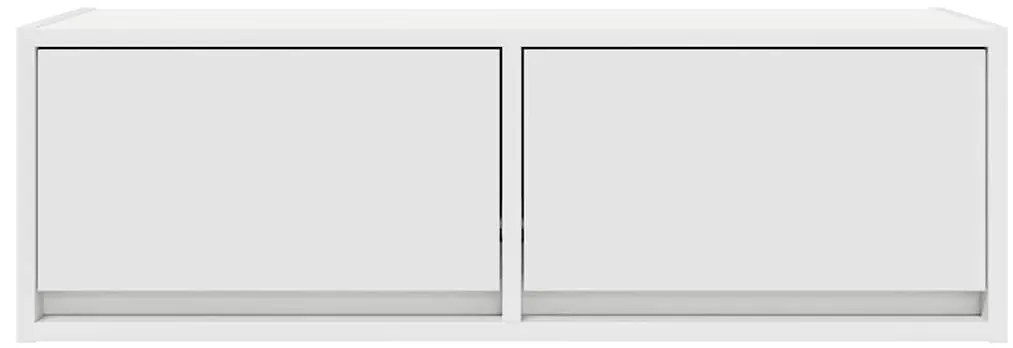 Móveis de TV 2 pcs 80x31x25,5 cm deriv. madeira branco