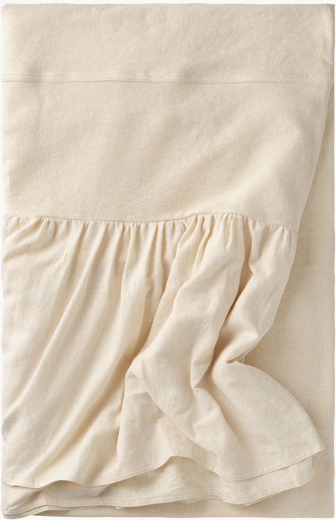 Colcha acolchoada em linho Elly
