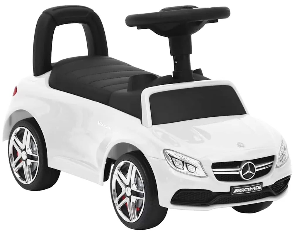 vidaXL Andador carro Mercedes Benz C63 branco