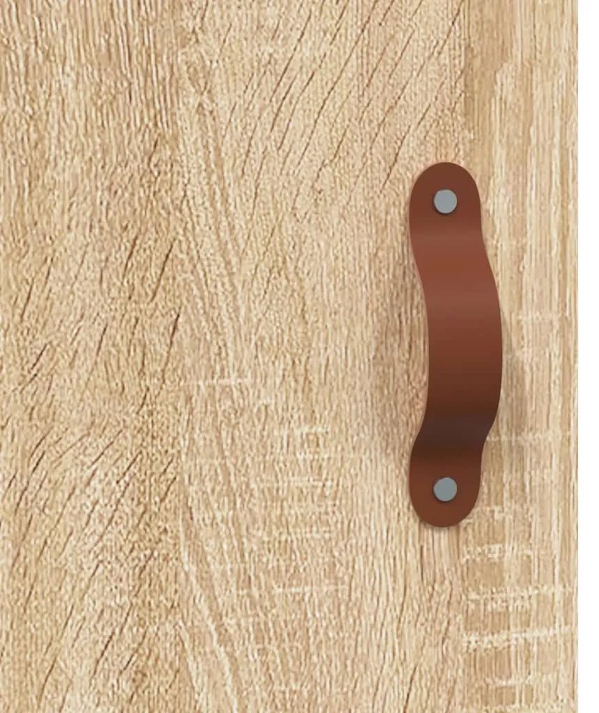 Mesa cabeceira 2pcs 40x40x50cm deriv. madeira carvalho sonoma