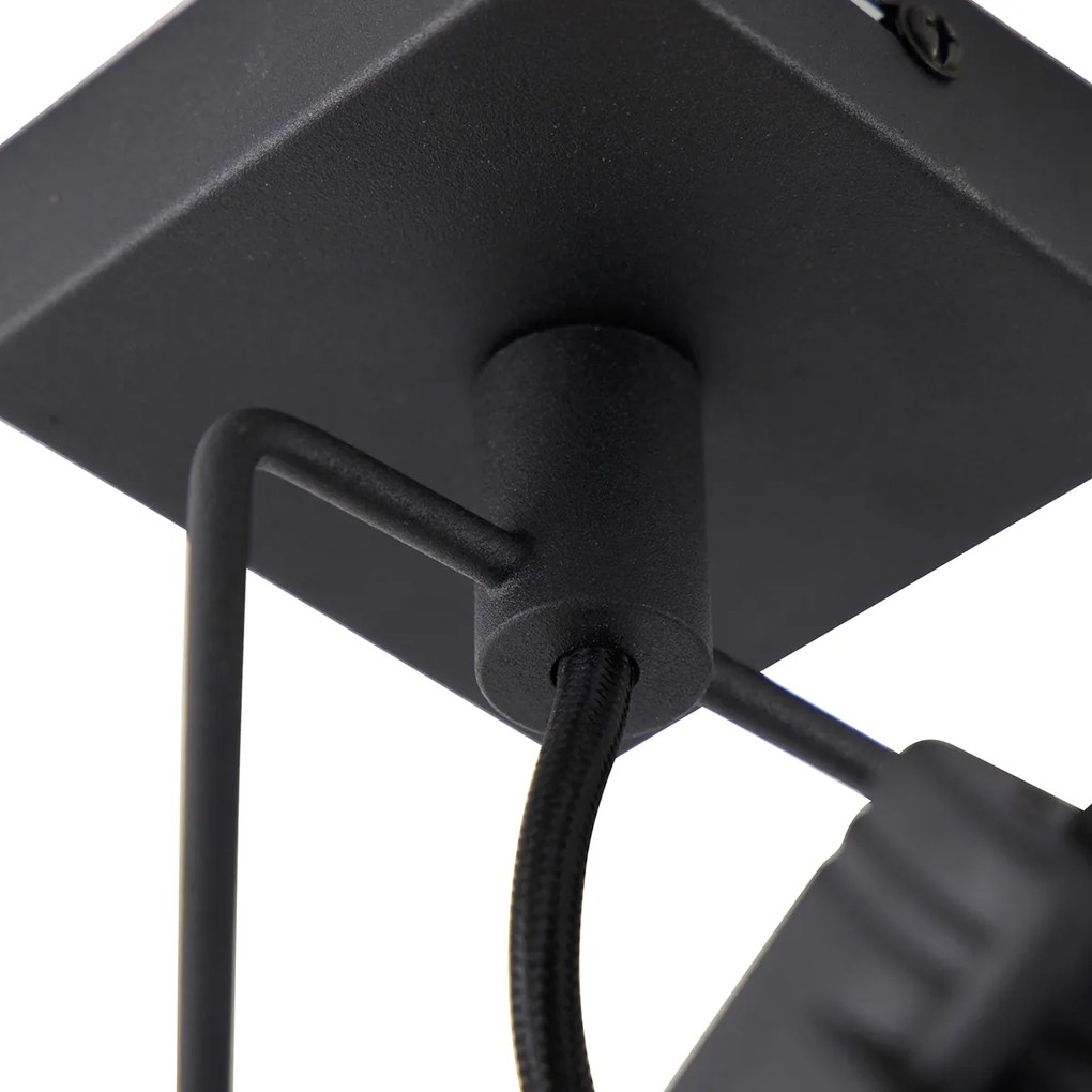 Foco Inteligente Preto com Wifi GU10 - Suplux