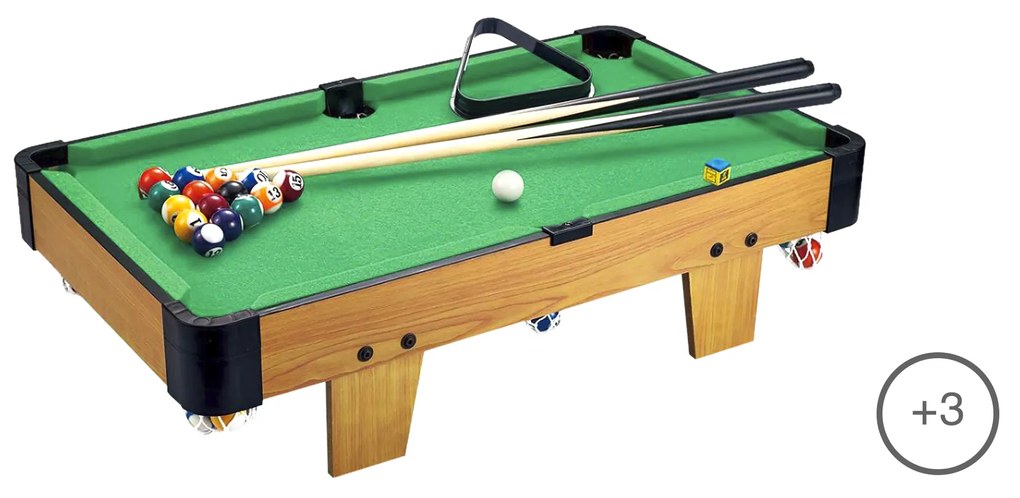 Bilhar Madeira 61X35.5X16CM
