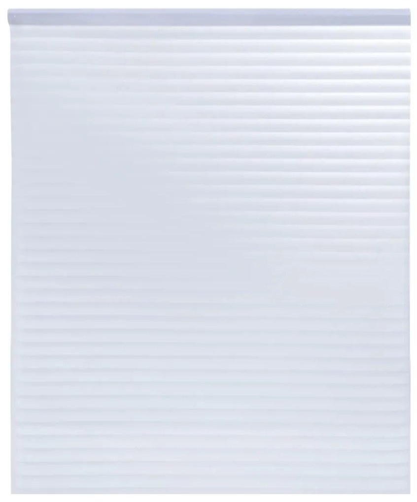 Película para janela fosca 90x500 cm PVC padrão de riscas