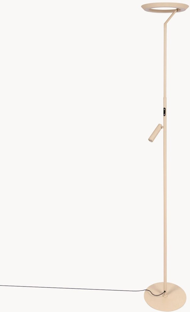 Candeeiro de pé LED regulável artesanal Celeste