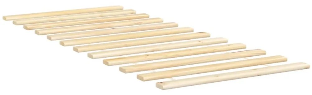 vidaXL Ripas para estrado de cama 80x200 cm madeira de pinho maciça
