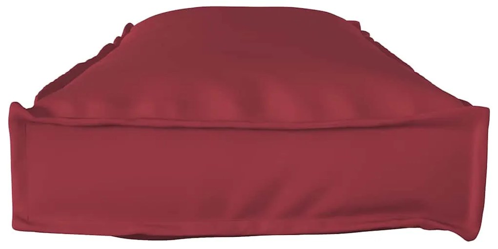 Almofada de Palete para Banco Bordô 120 x 40 x 8 cm - Tecido Oxford