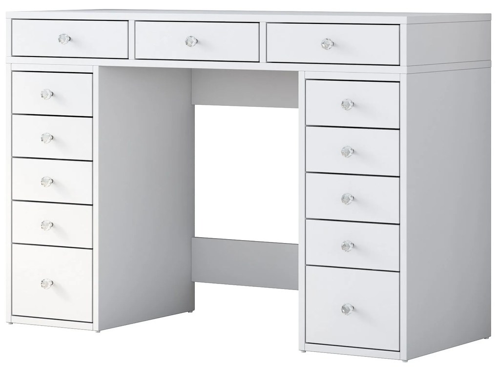 Mesa de Maquilhagem BJ106 – Branco – 120x81,6x44,5 cm