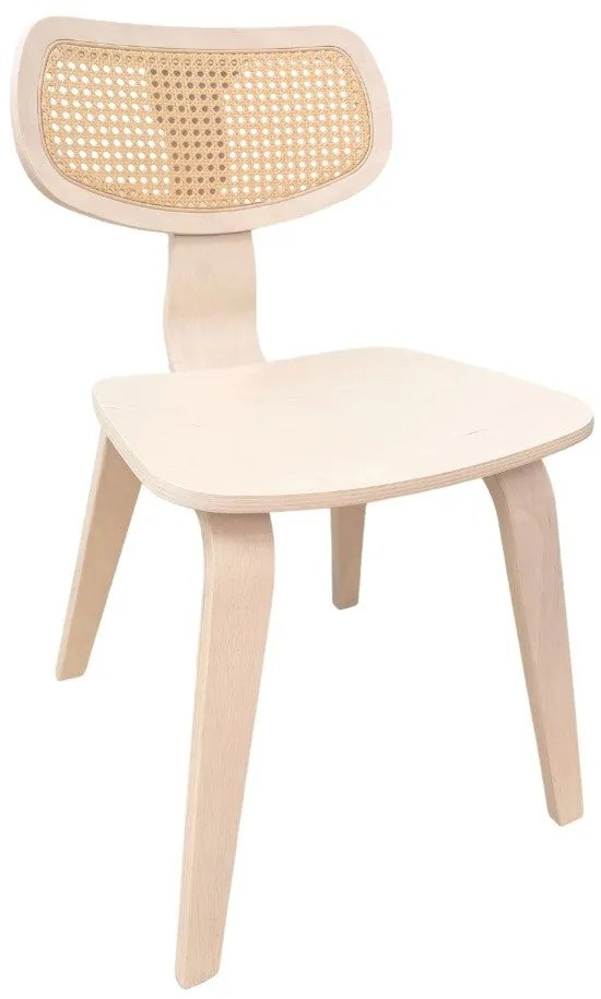 Conjunto de 2 Cadeiras de Jantar CORBEL – 50,5x54,5x81 cm – Madeira de