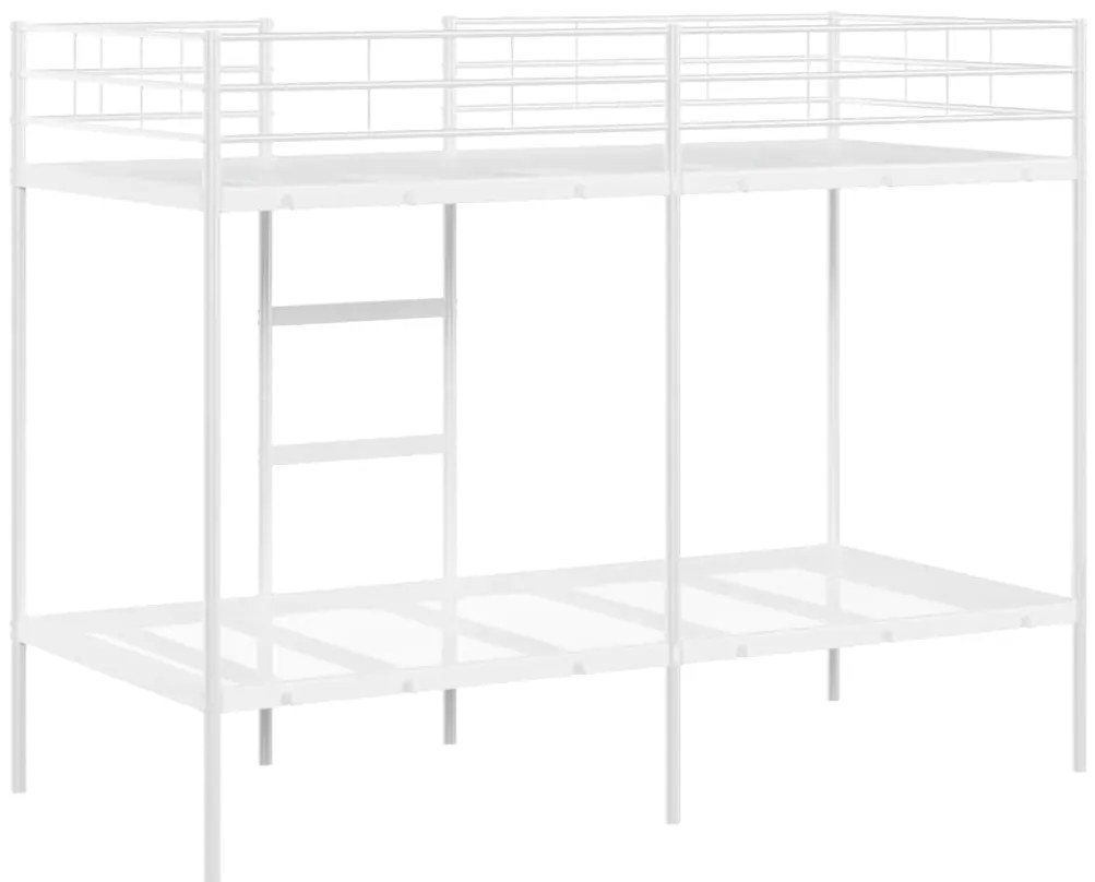 Beliche sem colchão 100x190 cm aço branco