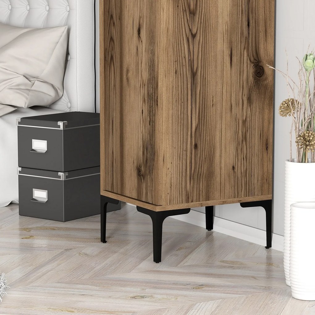 Guarda-roupa Kumsal S – Nogueira – 40x47,5x201,4 cm
