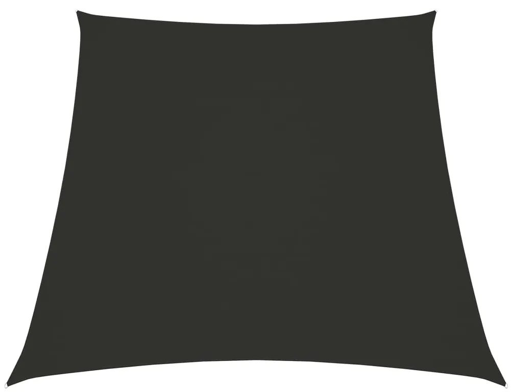 Para-sol estilo vela tecido oxford trapézio 2/4x3 m antracite