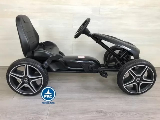 KART A PEDAIS Crianças MERCEDES Preto