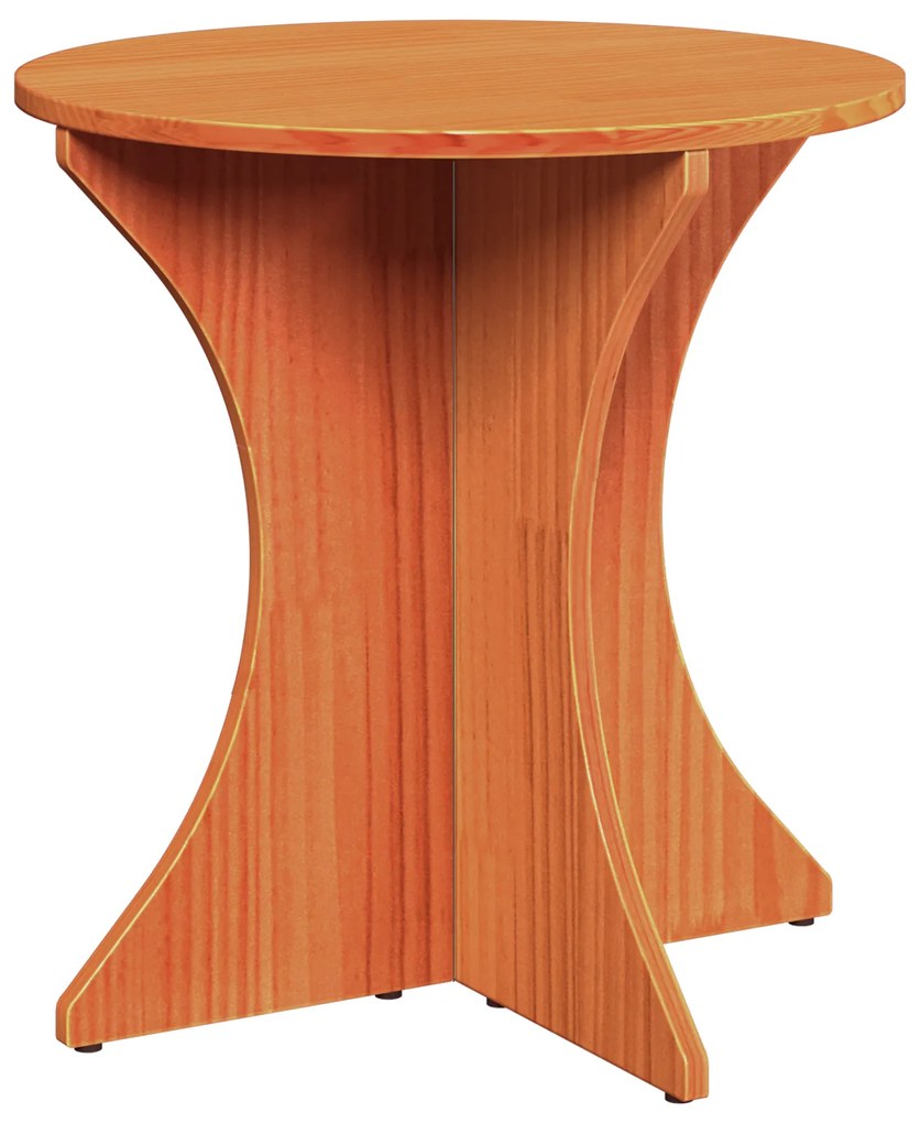 Conjunto de Mesas de Café 3 pcs Castanho-mel 46 x 46 x 47 cm
