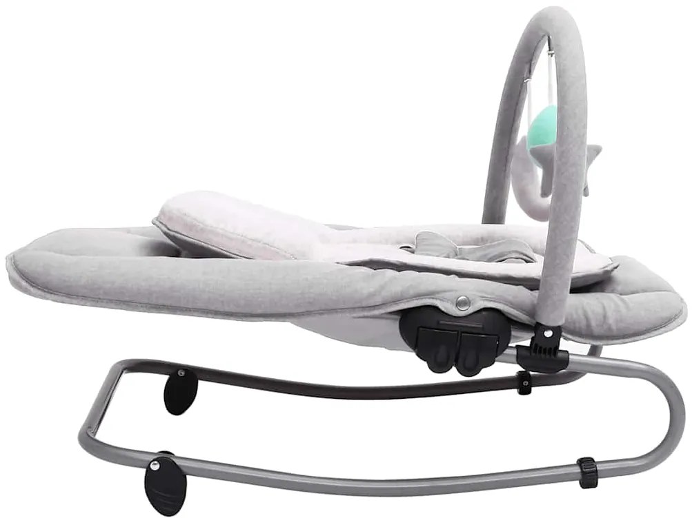 Baloiço de bebé aço cinzento-claro
