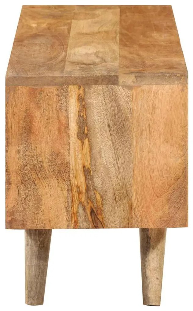 Móvel de TV 110x30x41 cm madeira de mangueira maciça