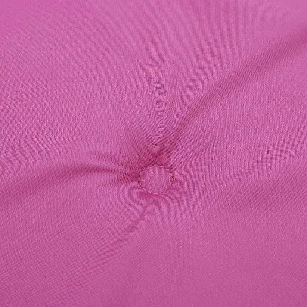 Almofadões p/ cadeira 6pcs 50x50x4cm tecido rosa