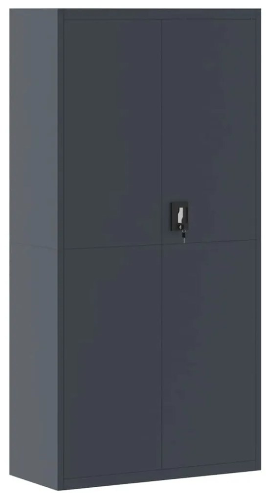 Arquivador 90x40x220 cm aço antracite