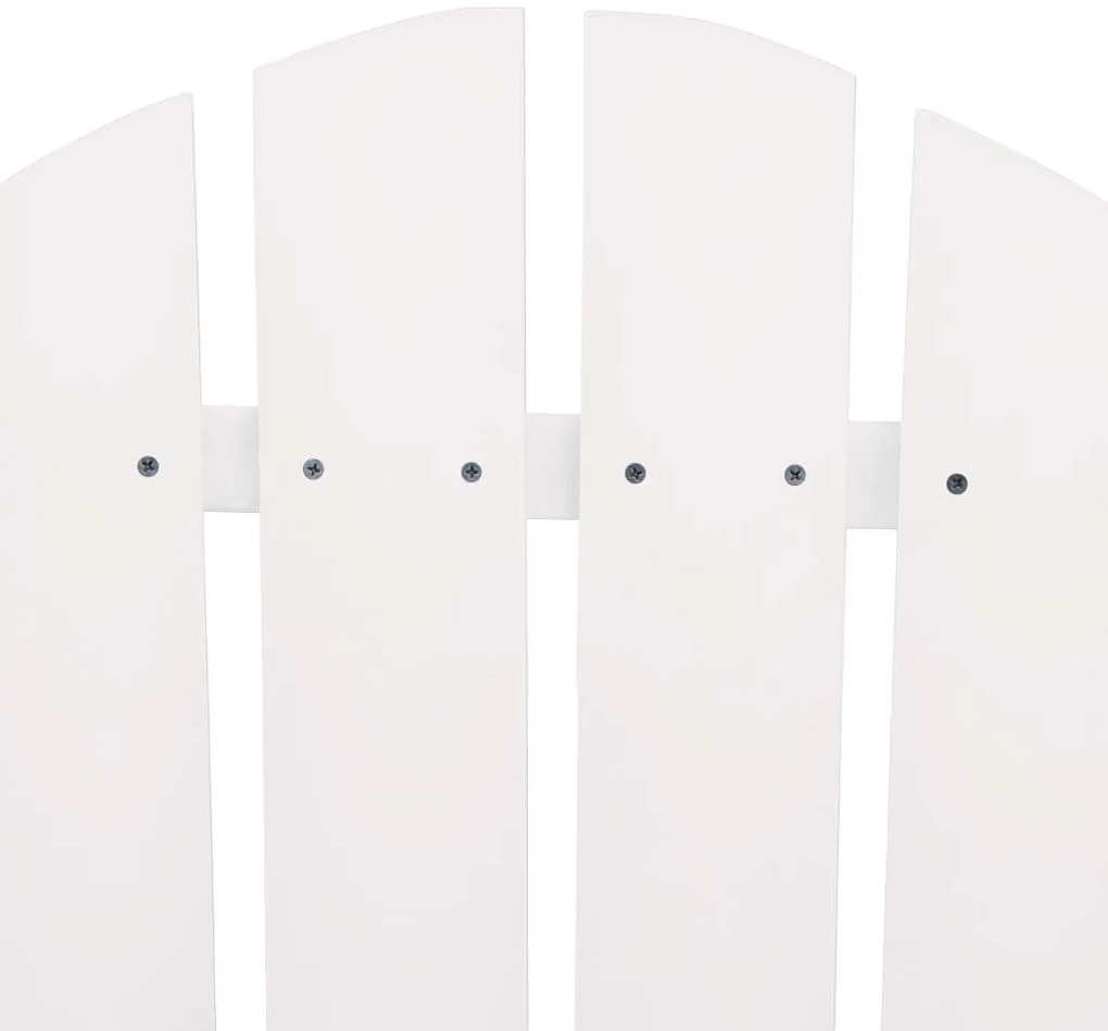 Cadeiras jardim Adirondack + mesa centro madeira abeto branco