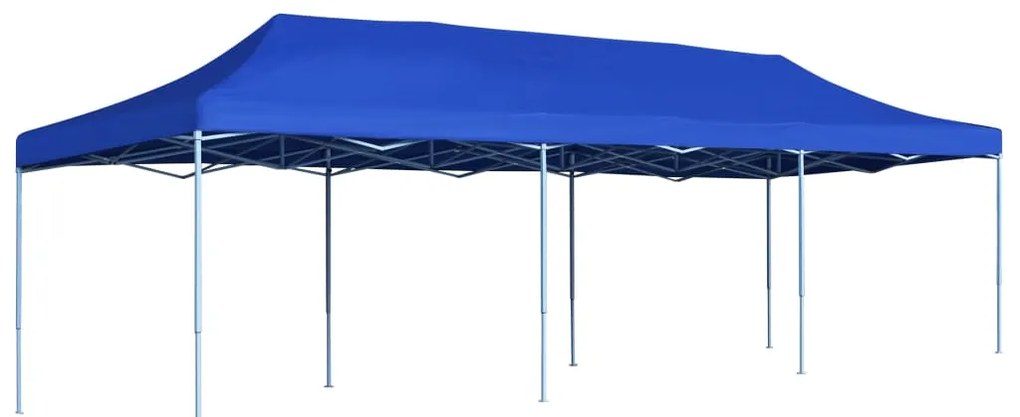 Tenda para festas pop-up dobrável 3x9 m azul