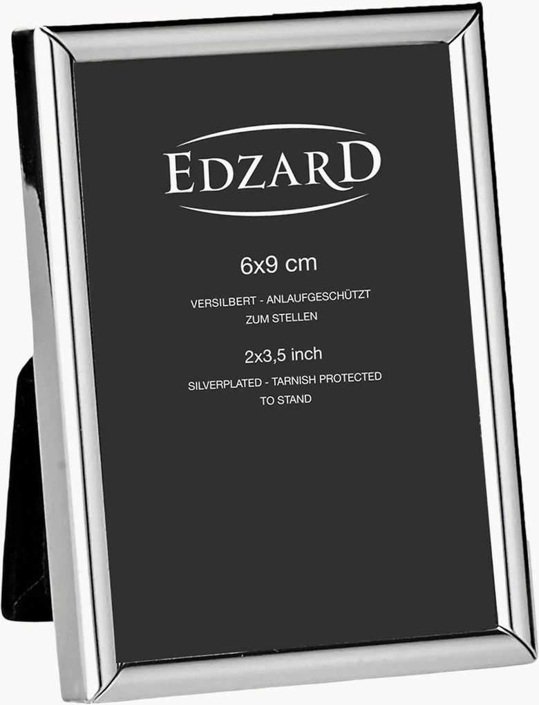 Moldura para fotografia banhado a prata Genua