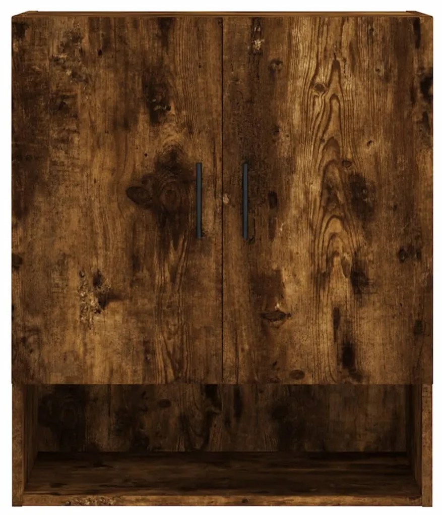 Armário parede 60x31x70 cm derivados de madeira carvalho fumado
