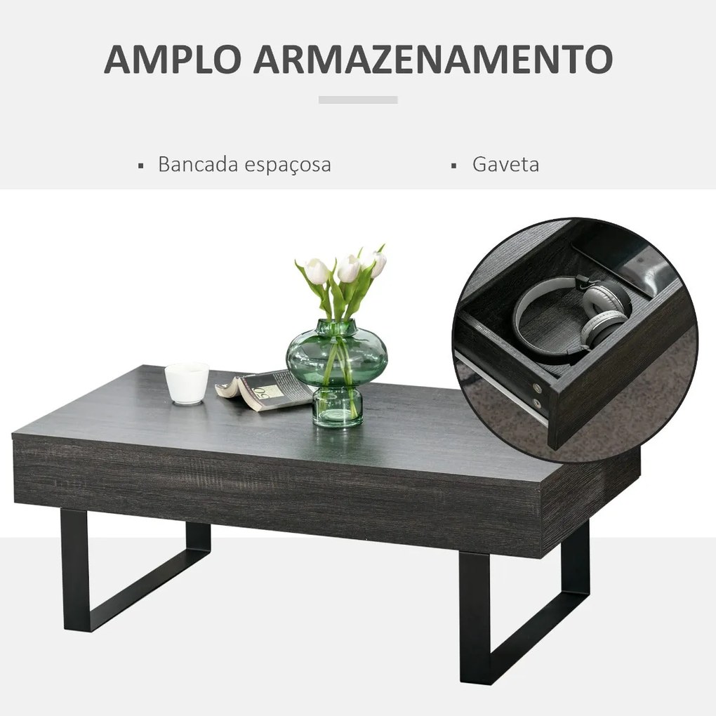Mesa de Centro Night - Design Moderno