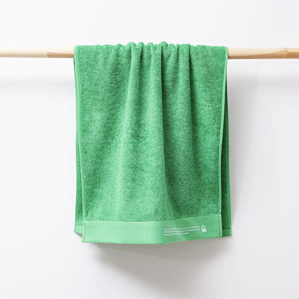 Toalha de banho Benetton ORGÁNIC BE Verde 50 x 90 cm