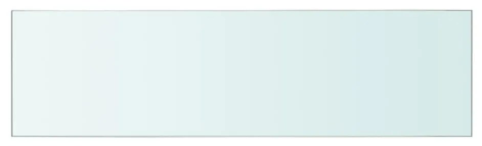 Prateleiras 2 pcs 50x12 cm vidro transparente