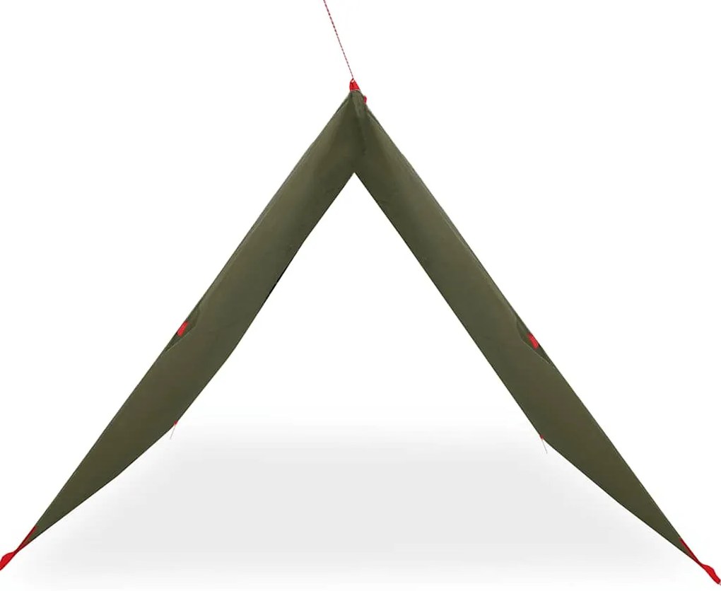 Lona de campismo 451x420 cm impermeável verde azeitona