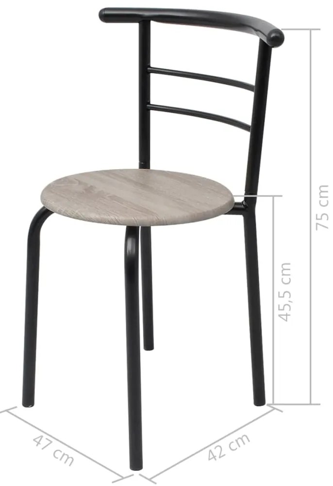 Conjunto de pequeno-almoço MDF