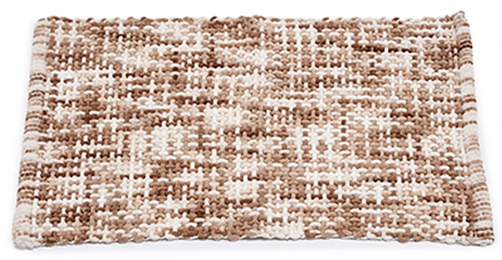 Tapete Malha Bege 50X80cm