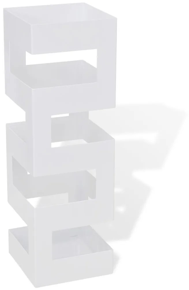 Suporte Guarda-chuva Branco Aço 485 cm