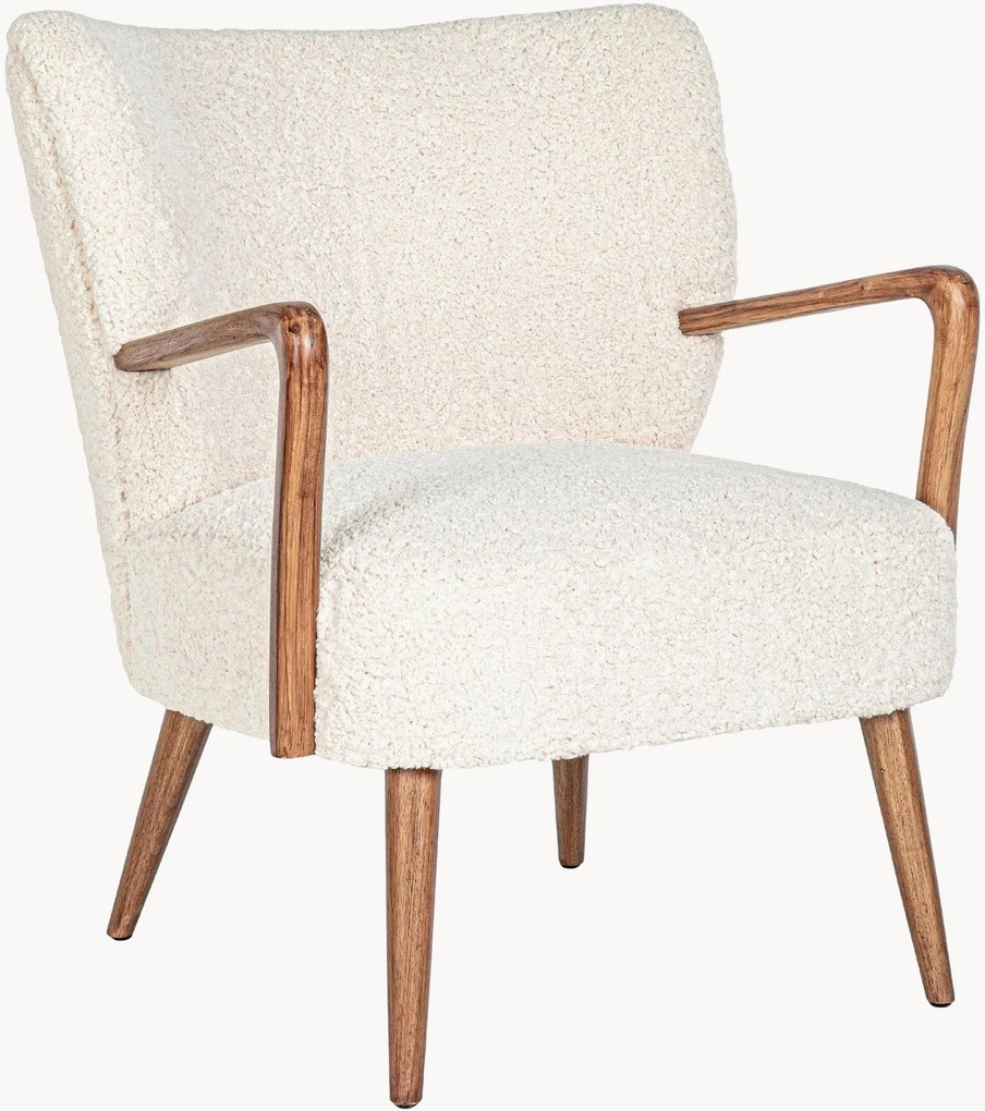 Poltrona teddy com apoios de braços Moritz