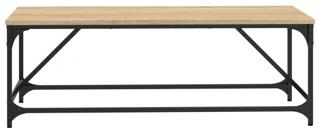 Mesa de centro 100x50x35 cm derivados madeira carvalho sonoma
