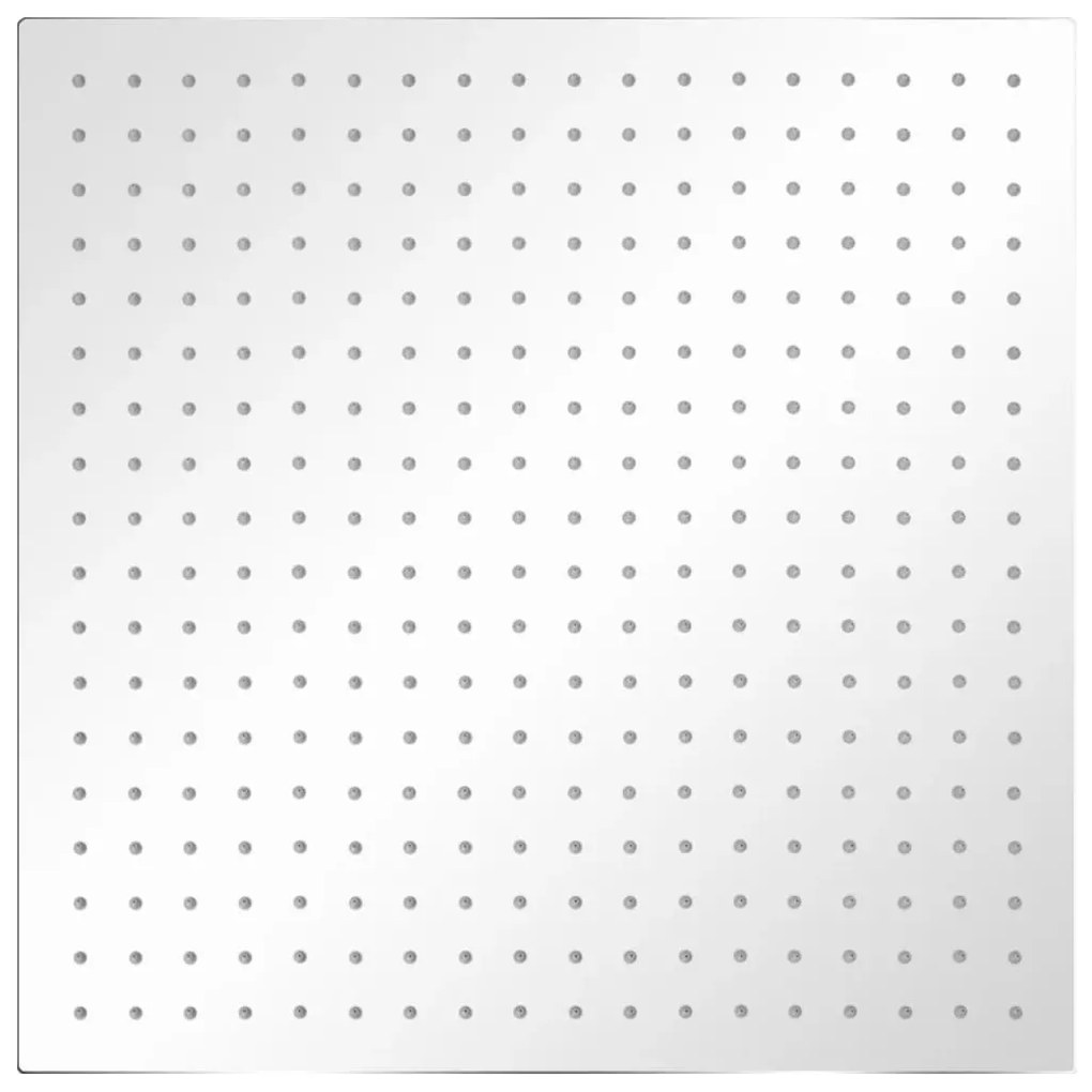 Cabeça de chuveiro quadrada em aço inoxidável 50x50 cm