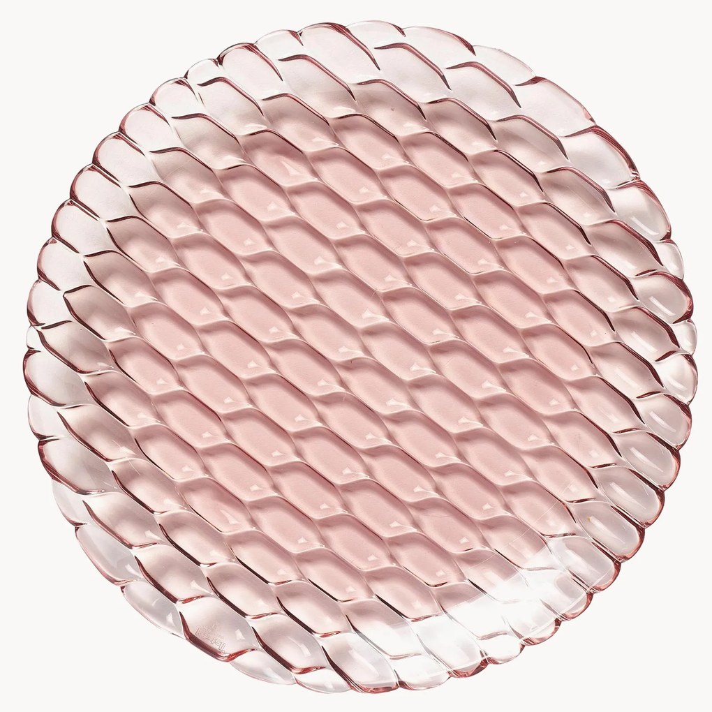 Pratos de jantar com padrão estruturado Jellies, conjunto de 4