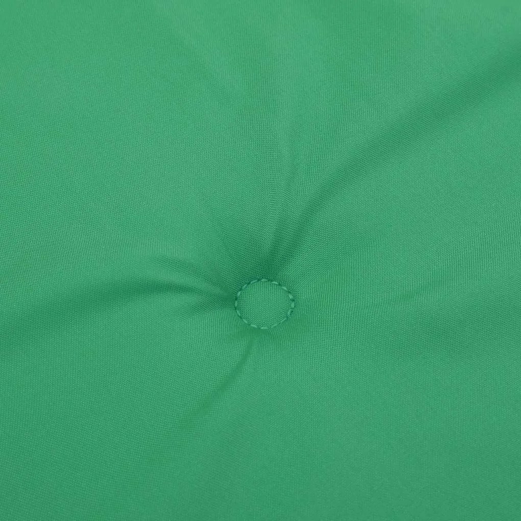 Almofadão para cadeira de terraço (75+105)x50x4 cm verde