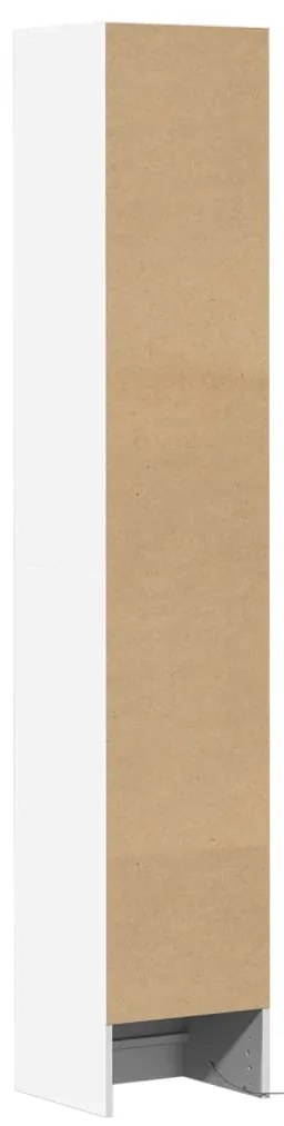 Aparador c/ luzes LED 36x32,5x200cm derivados de madeira branco