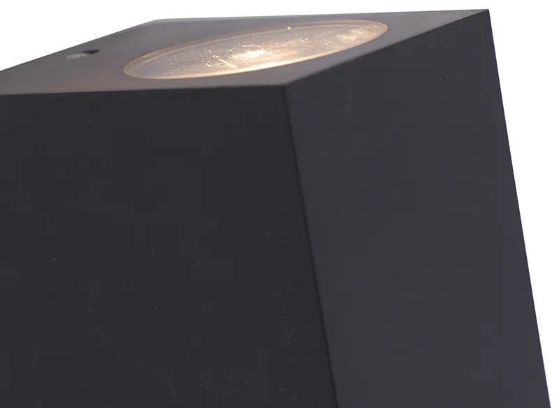 Candeeiro de parede inteligente cinzento feito de plástico Incl. 2 Wifi GU10 - Baleno