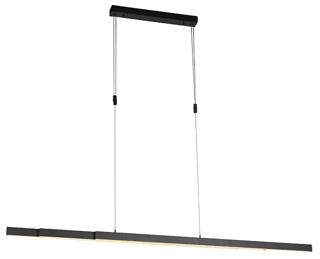 Candeeiro de suspensão antracite com LED e dimmer ajustável - Juliet Design