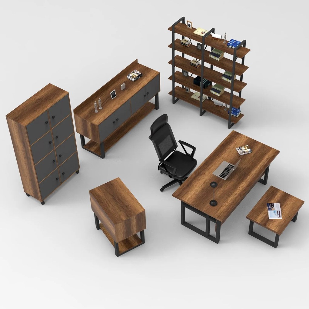 Conjunto de Mobiliário de Escritório MN12 – Baroque – Diversas Medidas
