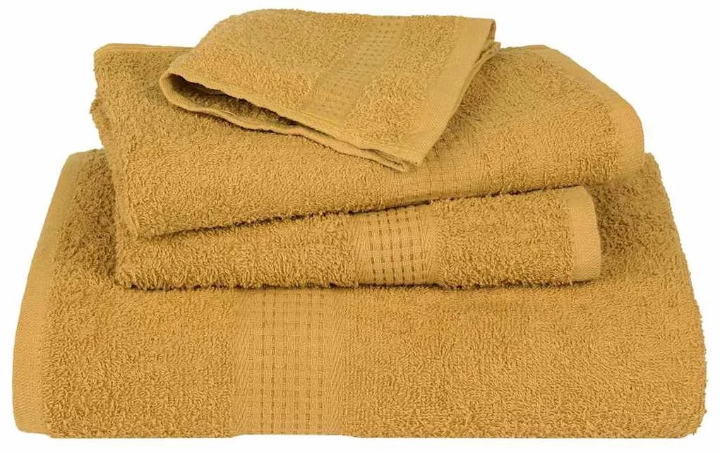 Toalhas 4 pcs 100x200 cm 360 gsm 100% algodão ouro