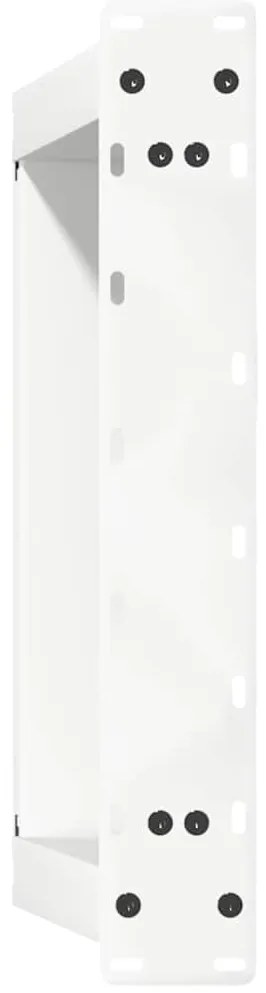 Pés para mesa de centro em forma de U, 2 peças, branco, 50x (42-43) cm