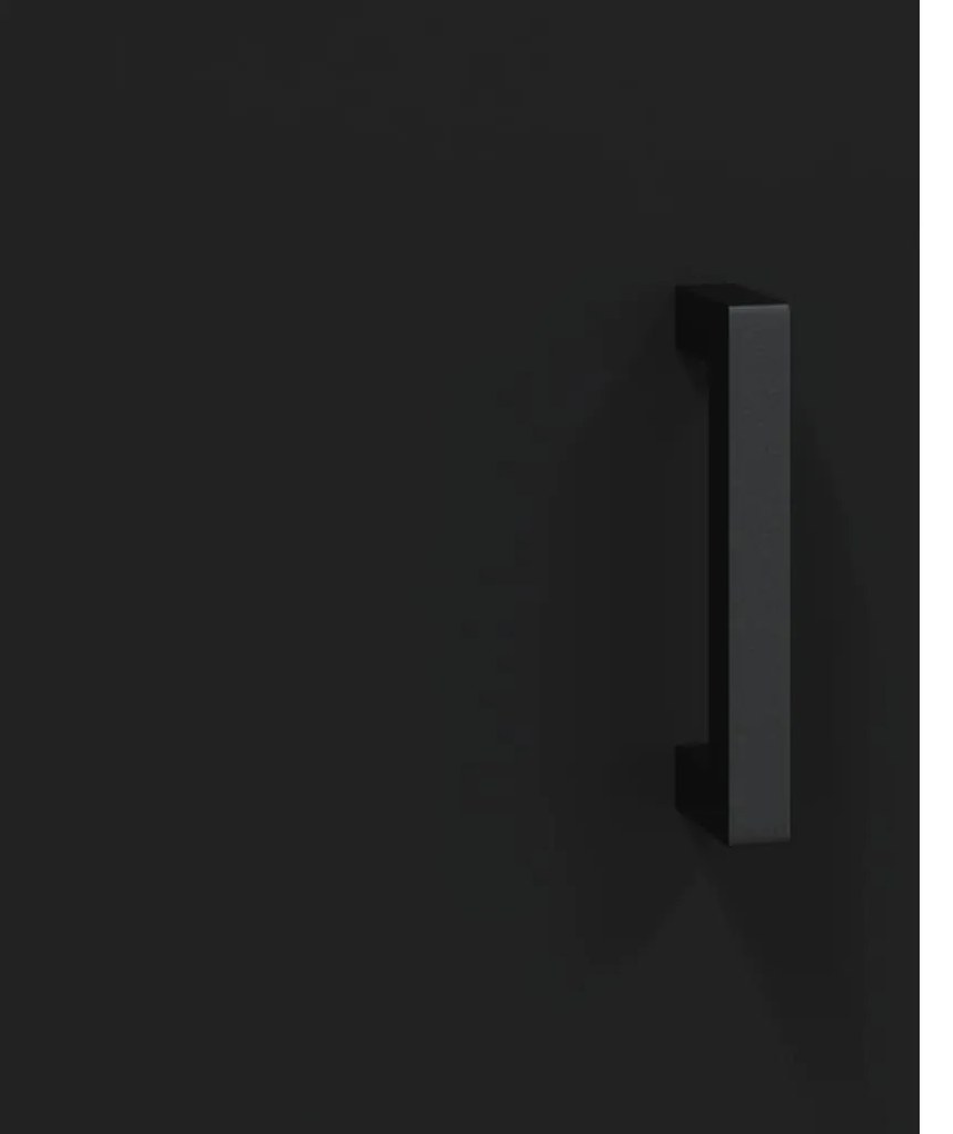 Aparador 69,5x34x90 cm derivados de madeira preto