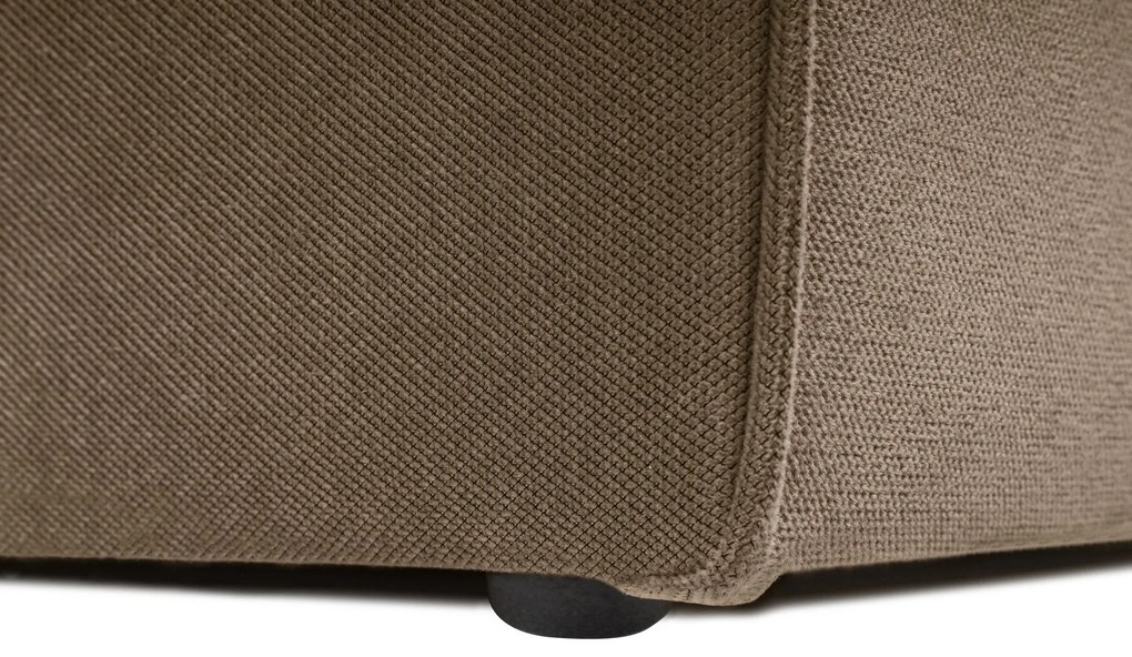 Sofá de Canto Sora – Castanho – 350x65x190 cm