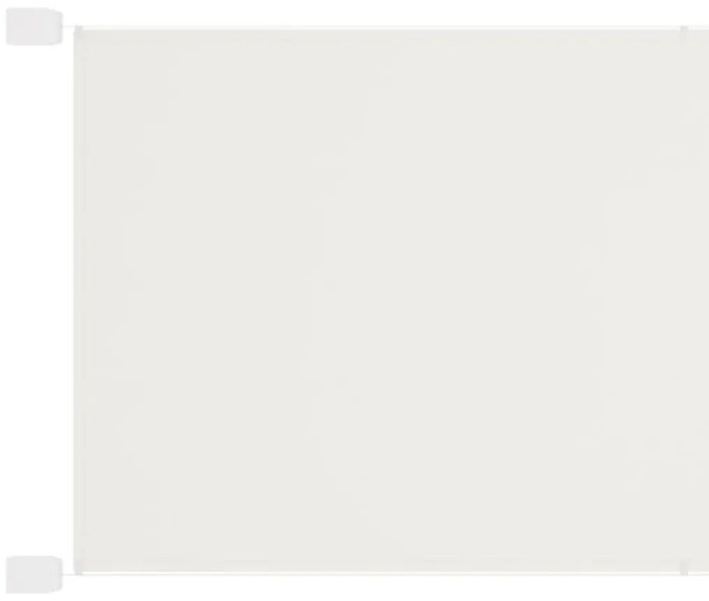 vidaXL Toldo vertical 180x420 cm tecido oxford branco