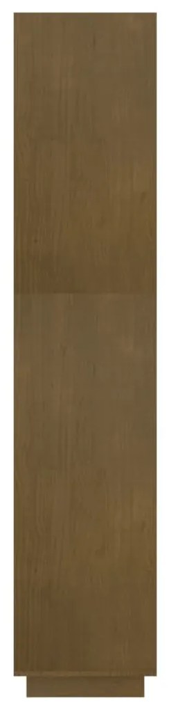 Estante Lila - Cor Castanho Mel - 60 x 35 x 167 cm - Em Madeira de Pin