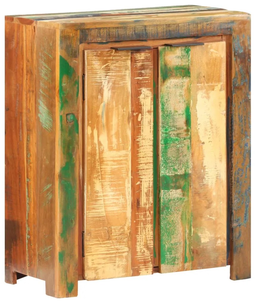 Aparador 59x33x75 cm madeira recuperada maciça