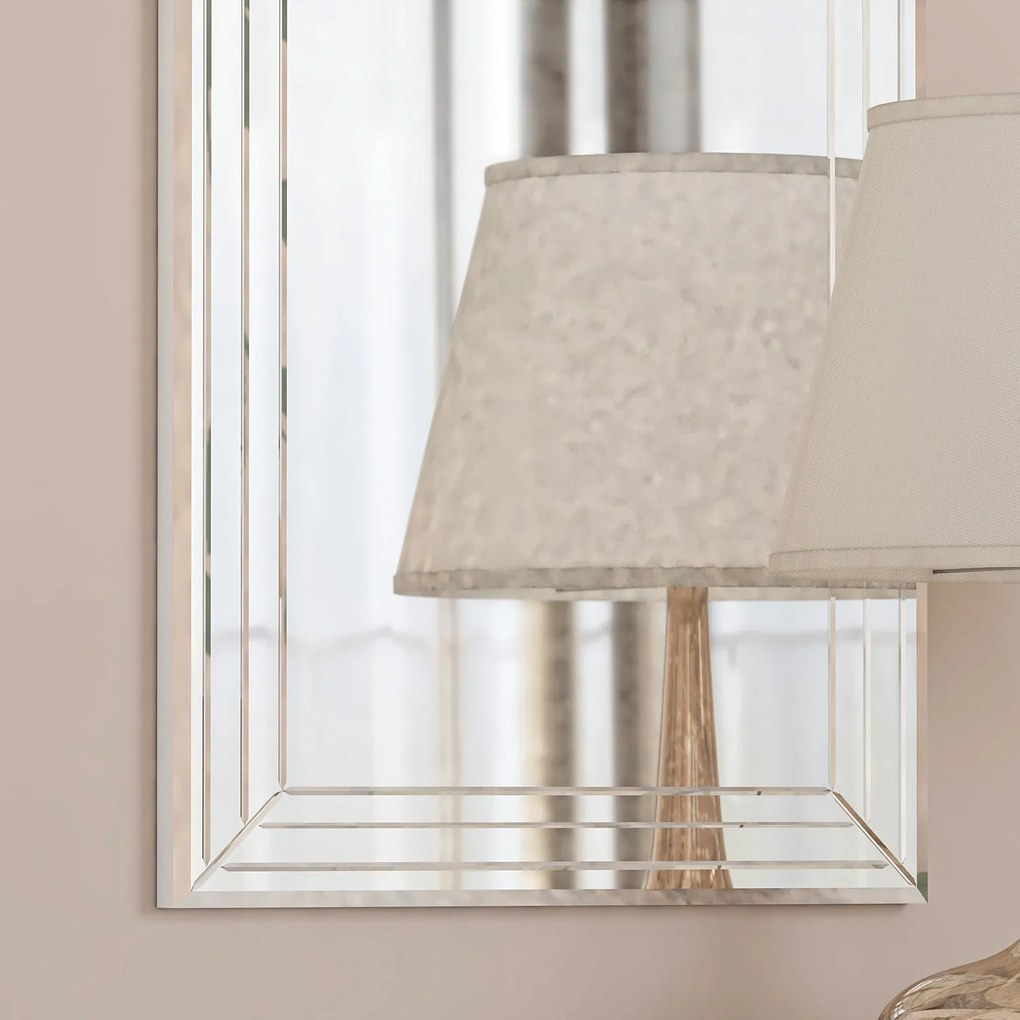 Conjunto de Espelhos Decorativos Mini Neom – Transparente – 30 cm x 70