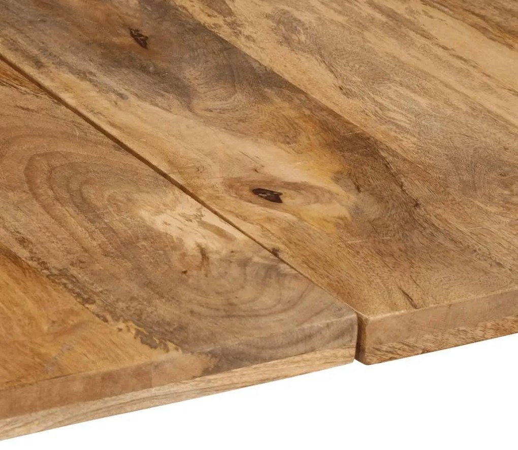 Mesa de jantar 180x90x75 cm madeira de mangueira maciça